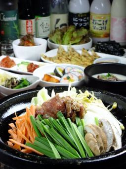 【宴会コース全9品・プルコギ鉄板】韓国定番プルコギ鉄板♪野菜も沢山食べれるヘルシーコース