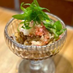 鶏皮塩ホルモン