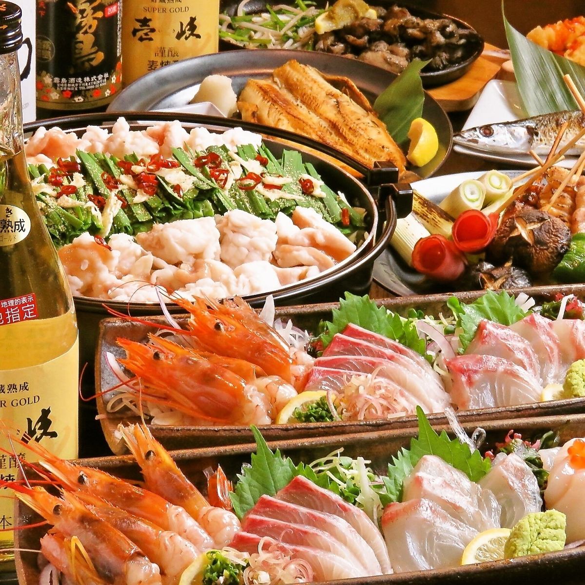 The all-you-can-eat and drink plan is very popular◎Available from 3,500 yen for 120 minutes♪