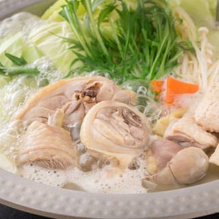 華味鳥水たき （1人前）　一品料理・〆付き