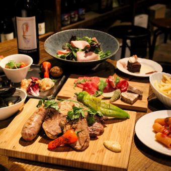 [90 minutes all-you-can-drink included] GRECO course, 7 dishes total *Includes sparkling wine, add beer to all-you-can-drink for +300 yen