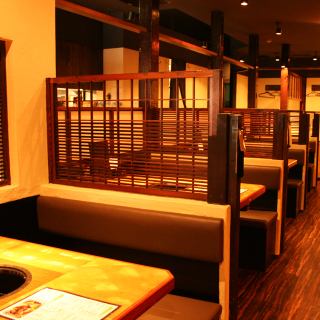 76 seats in the store! We also have many table seats ♪