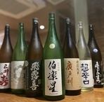  激選した日本酒達を堪能してください！