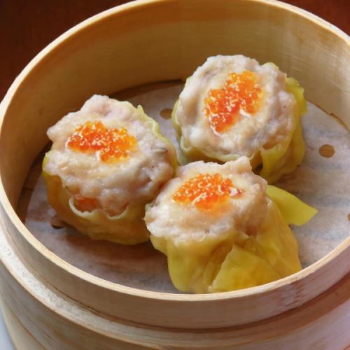 豚肉と海老入りの蒸しシュウマイ(3個)