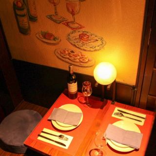 【デート・記念日】隠れ家的な掘りごたつ個室完備神田駅前30秒の駅チカ!!全席完全個室♪オシャレなイタリアンで歓送迎会/女子会/ご宴会なら当店へ☆