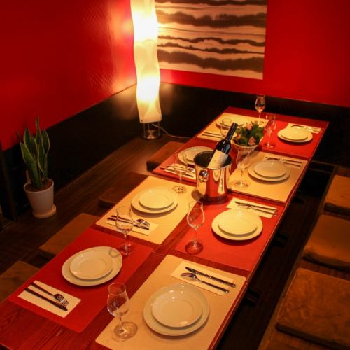 【女子会・記念日・会社宴会】4名~10名様用の完全個室完備神田駅前30秒の駅チカ!!全席完全個室♪オシャレなイタリアンで歓送迎会/女子会/ご宴会なら当店へ☆