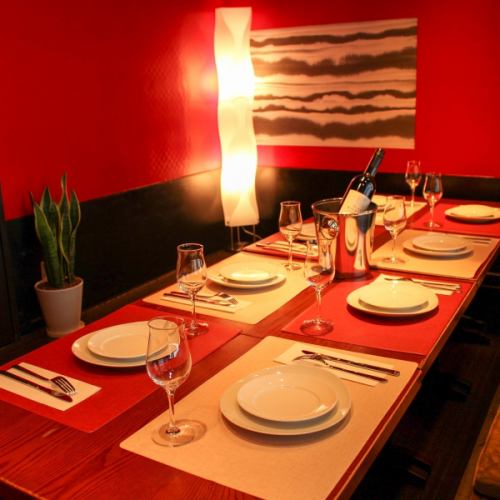 【会社宴会・お食事会に】4名~8名様用の宴会に最適な完全個室もご用意しております神田駅前30秒の駅チカ!!全席完全個室♪オシャレなイタリアンで歓送迎会/女子会/ご宴会なら当店へ☆