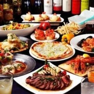 ≪6050円宴会コース≫燻製3点盛り・牛サーロイン等◎3H飲み放題付き【11品】7150⇒6050円(税込)