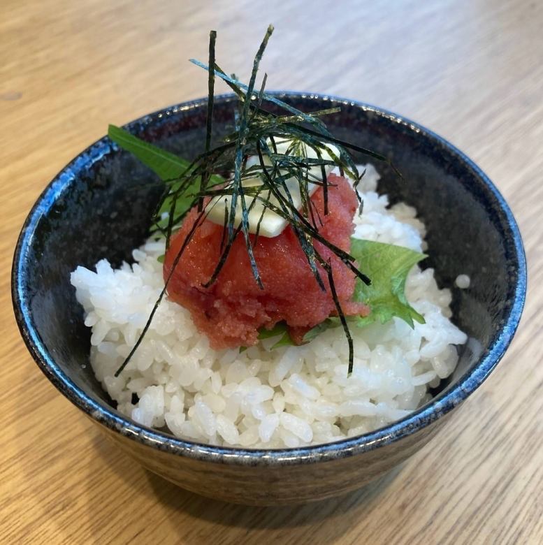 名物！明太ご飯