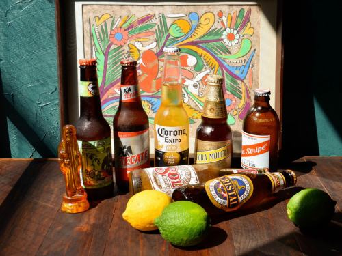 17 types of Mexican beers, the most in Japan
