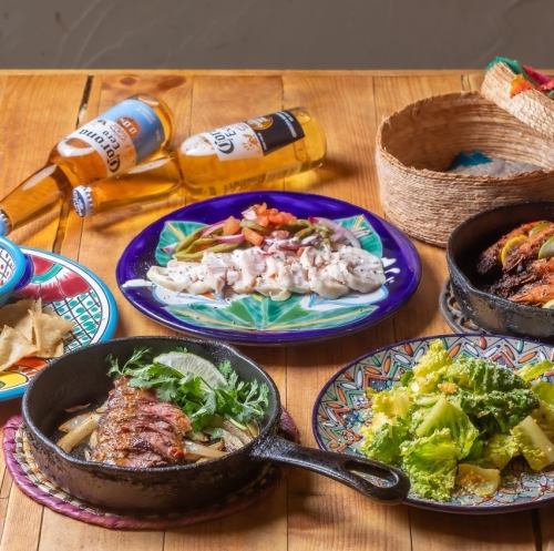 大切な記念日を彩る☆メキシコ料理コース6000円(税込)～