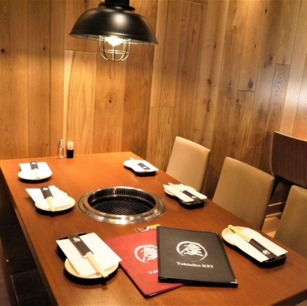 [Modern and stylish calm interior] We are creating a calm space that can be used not only for company banquets, but also for gatherings among women.All the staff are waiting for you so that you can enjoy your meal with your favorite doneness, and enjoy it with the best [grilled].