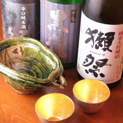 こだわりの日本酒が自慢☆