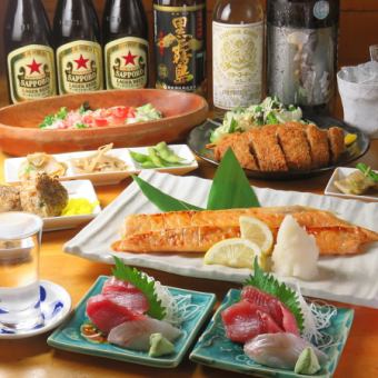 【90分飲み放題付き(60分L.O.)♪】普段使いにも◎”味一番カジュアルコース” 4400円(税込)