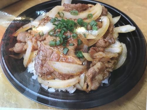 やめられない焼肉丼