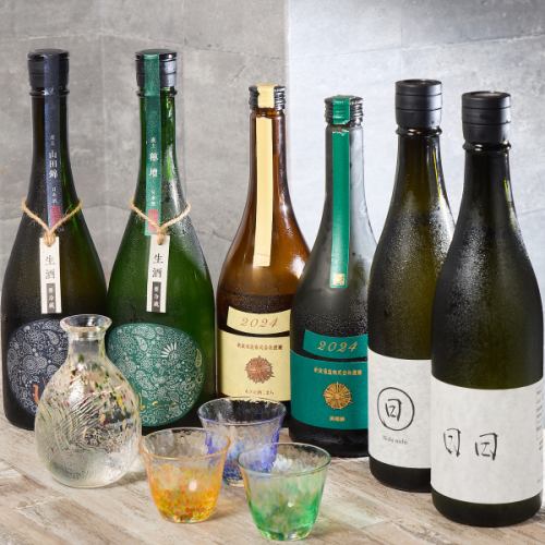 ◆ Carefully selected sake from all over the country