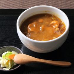 蕎麦屋のカレー丼