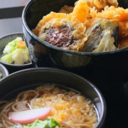 天丼ミニ蕎麦セット