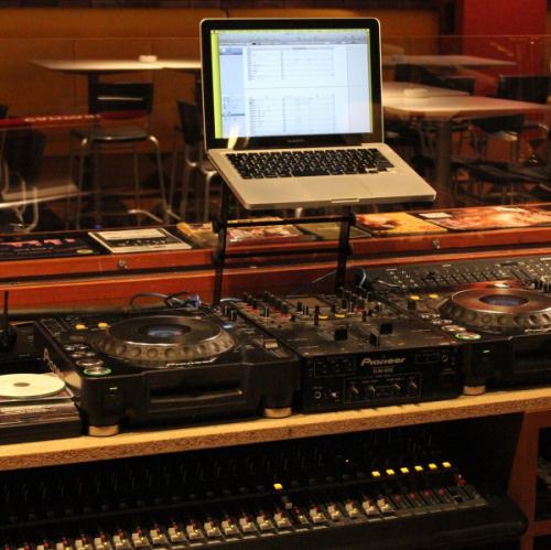 ■ＤＪブース（ＣＤＪ＆ミキサー）あり■※着席時120名　立食時250名