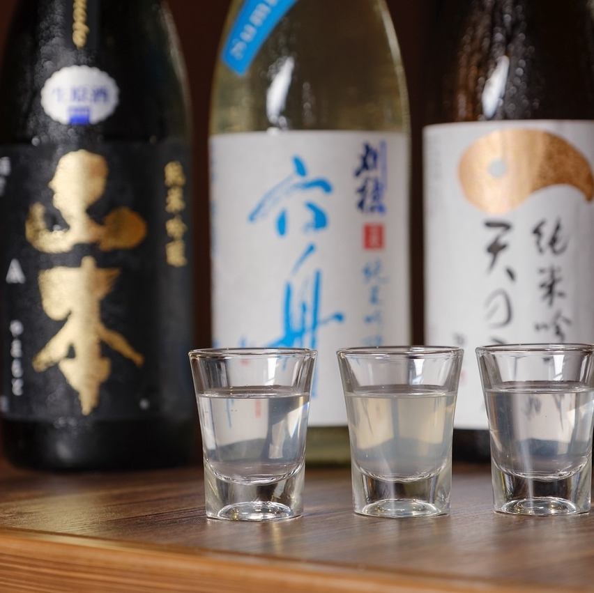 こだわりの日本酒とお料理を是非ご堪能ください♪