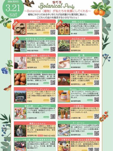 🍠出店のお知らせ🍠
3月21日(土)
湯河原で開催される
🌿 Botanical Party 🌿 に初めて出店します。
@manyo_kobonsai
湘南いもまるんは
さつまいも専門の焼き芋屋です🍠
じっくり焼き上げた焼き芋や
さつまいもを使った商品をお持ちする予定です。
植物・クラフト・フードが集まる
春の人気マルシェ🌿
自然に囲まれた湯河原の庭園で
ゆったりとした時間を楽しめるイベントです。
春のおでかけついでに
ぜひ遊びに来てください🌸
📍湯河原町立湯河原美術館(庭園)
🗓 3月21日(土)
⏰ 10:00〜16:00
※数量限定のため
売り切れ次第終了となります🍠