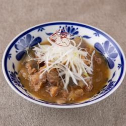 Beef Tendon Stewed in Miso