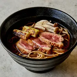 鴨南蛮(幌加内蕎麦使用) 温