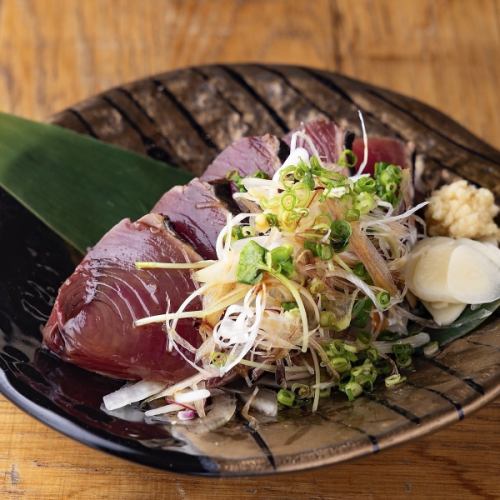 かつおの藁焼きたたき