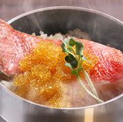 金目鯛と黄金いくら