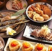 オープン記念!!鮮魚の藁焼きたたき、おでん、鴨ロース炭火たたきなど料理8品5000円→4000円!