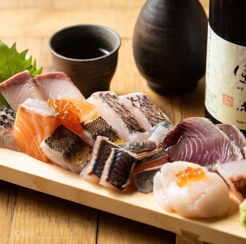 名物！豪快鮮魚盛り