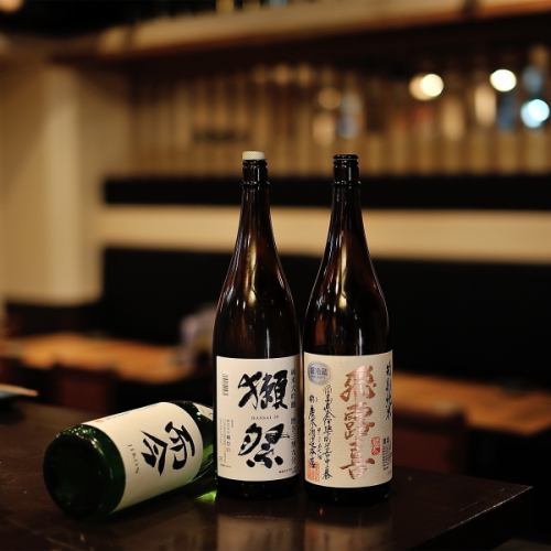 全国の銘酒が勢揃い！地酒もご用意しております◎