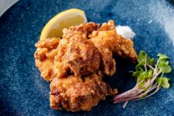 Deep-fried chicken-salt & lemon-