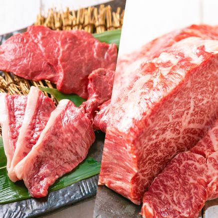 [Welcome/farewell party course] Luxury Wagyu beef sushi and other top-quality "All-you-can-eat domestic Japanese black beef course" 5,980 yen → 4,980 yen