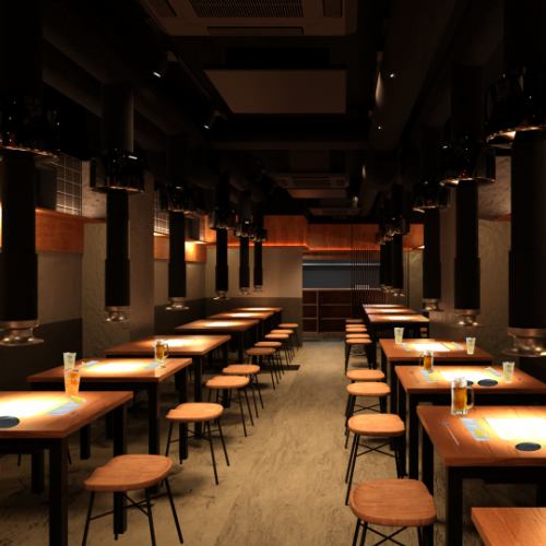 Yakiniku in a stylish space♪