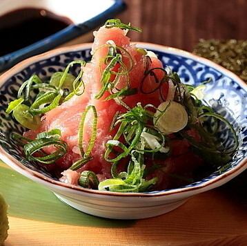 【新鮮な本鮪】シャリ無しで楽しめる!お酒好きのための極上の「つまみのネギトロ」