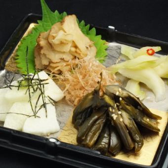 漬物盛合わせ