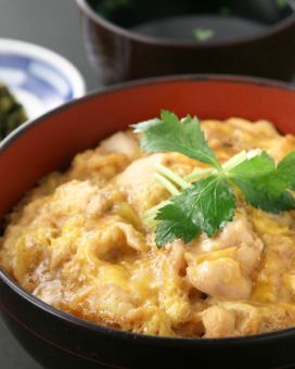 究極比内地鶏の親子丼（スープ付）