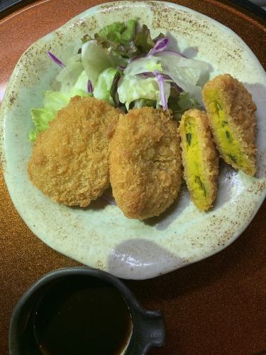かぼちゃコロッケ