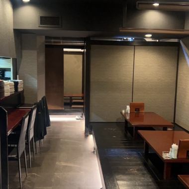 団体様歓迎！最大60名様までご予約可♪　20名様以上のご予約は店舗お問合せください◎別室にはカラオケルームも(別料金・要相談)。宴会をしながらカラオケも楽しめるので、盛り上がること間違いなし！