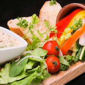 Bagna Cauda in a Flower Pot