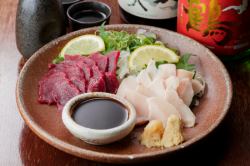 Red horse sashimi