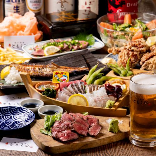 We offer a wide variety of carefully selected Japanese sake and local sake.