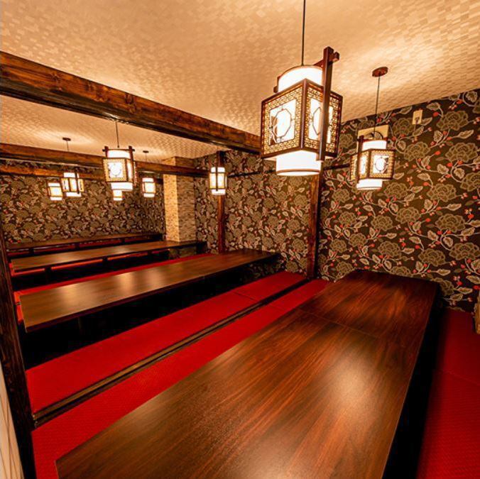 60名様大型宴会◎個室のお席で食べ飲み放題！3880円の高コスパ！