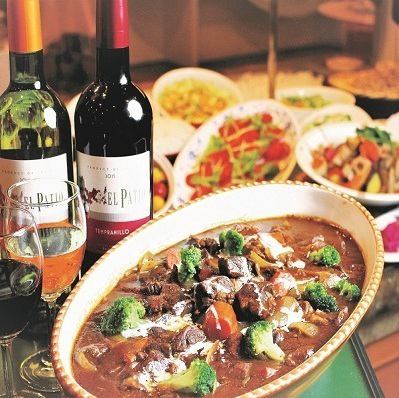 信州産の食材を豊富に使用したメニューをご用意。