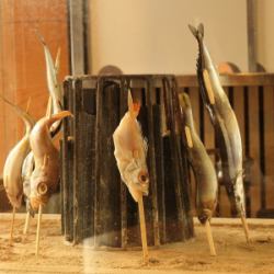 ひょっとこ名物 囲炉裏焼き