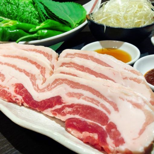 [For summer parties and gatherings!] 2 hours of all-you-can-drink included! Yukihira Samgyeopsal course 5,000 yen (tax included)