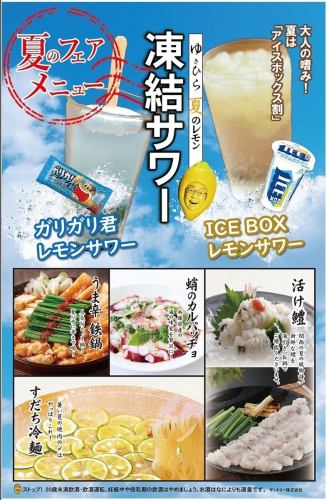 夏のフェアメニュー登場！