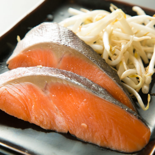 奶油烤鮭魚