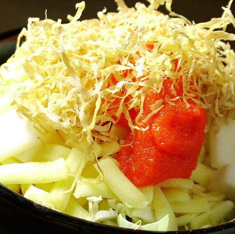 【風味が堪らない☆】にぎやか明太子もんじゃ